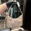 Top Quality Women Triangle Chain Bag Designer Bag Luxury P Fashion Shoulder Bag Classic Handbag Versatile Leather New Small Square Bag Solid Wallet Hobo Bag