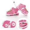 Baby Cartoon Shoes för 0-3 år gammal Bibi Sound Toddler Sandals First Walker Spring Autumn Soft Sole Tisters Spädbarn leveranser 240110