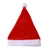 Berets Christmas Hat Soft Plush Santa Funny Decors Clauss Costume F0t5