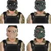 Goggles CS Oyun Paintball Kafatası Maskesi Combo Yüz Masası Airsoft Waterbomb Paintball Atış Avcılık Goggles Mask Tam Yüz