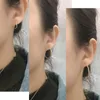 Unisex moda küpeler takılar pürüzsüz 12mm-28mm çapı 18K Sarı Beyaz Altın Kaplama 925 Sterlling Gümüş İnce Hoops Küpeler Erkek Kadınlar için