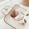 Opvouwbare Baby Luier Aankleedkussen Luier Pad Waterdichte Baby Baby Artikelen voor geboren Beddengoed Luier Matras Veranderende Cover Pad 240111