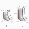 Förvaringspåsar stövlar väskor vattentät dammtät transparent skor skydd zipped bärbar ficka hushållsresor