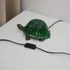 Jolie lampe de table tortue verte – Cadeau parfait pour la décoration de la chambre des enfants !