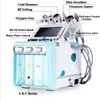 7 w 1 H2O2 wielofunkcyjna Hydra Dermabrazion RF Bio-Lifting Maszyna do twarzy Aqua Woda oczyszczająca Peeling488