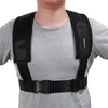 Accessori Clispeed Imbracatura da allenamento per slitta Fitness Allenamento di resistenza Esercizio Tracolla Fascia Taglia unica (Nero)