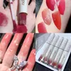 Daimanpu Mirror Lipstick Mat Texture Lip Gloss Waterproof Ful odporny na długotrwały glazura seksowna czerwona odcień 240111