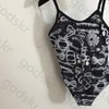 Retro Stijl Bikini Trainingspak Damesmode Backless Badpak Eendelig Badpak Zomer Strand Badmode