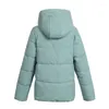 Abrigos de trinchera para mujer 2024 Mujeres abajo abrigo de algodón chaqueta de invierno femenino cálido engrosado parkas sueltas tallas grandes adelgazamiento outwear con capucha