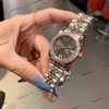 Relógio automático de luxo feminino 41mm todo em aço inoxidável designer relógio mecânico super brilhante à prova d'água relógio de vidro de safira rol diamante moda novo 2024