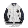 Men's jacket Y2K Fall and Winter fashion trendy brand baseball uniform Men's and Women's tops 240110