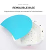 Sun2C UV Nail Lamp 48W Gel Polish Dryer Pedicure Light Manicure Art Machine LED Not Black Handed 240111