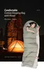 Спальные мешки Naturehike Конверт с капюшоном Хлопковый спальный мешок Моющийся сращиваемый двухместный тент Кемпинг Портативный спальный мешокL240111