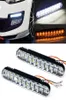 2x 20 LED Car Daytime Running Light DRL Daylight Head Fog Lamp Turn Single Lights Auto 12V Waterproof for Trailer SUV Truck6947261