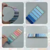 6PacksSet Posted It Transparent Sticky Notes SelfAdhesive BookMarkers Annotation Reading Book Clear Tab Kawaii Cute Stationery 240111