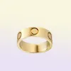 Love Screy Ring Pierścień męskie Pierścienie 2021 Projektant Luksusowa biżuteria Kobiety Tytanium Stal Stal Goldplated Gold Silver Rose Never F7408926