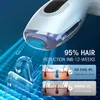 Epilator Deess GP592 ICE COOLING IPL LASER Hårborttagning Hemanvändning 2 i 1 enhet Oföränderliga lampor Unlimited Flash GP591 Home Laser Bikini