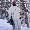 Terör Snowboards Profesyonel Kayak Giyim Erkekler Takım Külot Kayak Ceket Erkek ve Kadın Çiftler 3L Rüzgar Geçidi Giyim Sıcaklık 240111