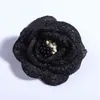 Hårtillbehör 200st 5 cm Born Artificial Bling Burned Peony Flower för pannbandstygblommor klipp