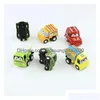 Diecast Model Cars 6 Pieces/Lot Baby Gifts Kids Toys Inertia Car Mini Pl Back Drop Delivery Dhjmn Dh3Xa