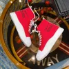 Y3 Kaiwa Sneabers Men Luxury Designer High Top Shoes Chunky Platform Sports Shoes Red Black White Canvas Leather Trainer