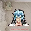 Benutzerdefinierter Anime-Teppich/Teppiche BLEACH Grimmjow Jaegerjaques für Fußmatte, Küchenmatte, rutschfest, wasserdicht, Raumdekoration, Gebetsmatte, Muslim
