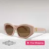 Designer Sunglasses C family triumphal arch polygonal cat's eye sunglasses for women's fashionable personality style ins matching sunglasses cl40238 ODH3