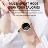 MISIRUN GT01 BLING RHINESTONE LADY SMART WACK Women Information Påminnelse Smart Armband Touch Screen Blodtryck Smartwatch 240110