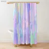 Rideaux de douche Rêves irisés Rideau de douche Ombre Abstrait Rideau de salle de bain Aquarelle Girly Boho Rideaux de douchePolyester