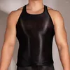 Débardeur pour hommes, haut, sous-vêtements, musculation, culture confortable, bonne marque extensible