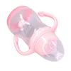 Limpiador de biberones, 3 uds., biberón de 240ml de cuello ancho, biberón ergonómico de silicona con autoagarre para bebés recién nacidos, alimentación para bebés 240111