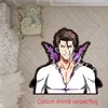 Niestandardowy dywan anime dywan /dywany wybielają Aizen Sousuke for Door Mat Mat Kitchen Mat Non-Slip Waterproof Room Decor Mattern Mat