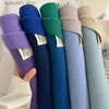 Lenços 2023 novas mulheres dupla cashmere cachecol grande xale inverno quente macio sólido moda marca bandana senhora pashmina tassel cobertor cachecóis q240111