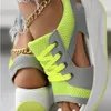 Summer Fashion Lady Women Platform Chunky Sandals Comfortable Mesh Open Toe Casual Sports Ladies Shoes Plus Size 43 2401 a1e3