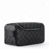 TOPP. N47625 toalettartikarpåse / designer dopp kit designer män resor toalettpåse gm mm lyxig king size toalettarty damier grafit canvas väska märke bagage