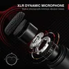 FIFINE XLR Microphone dynamique micro Podcast vocal avec micro en métal à motif cardioïde pour le streaming doublage enregistrement vidéo K669D 240110