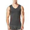 Herren Tanktops Herren Herbst Winter Slim Fit Warm Plüsch Fleece Thermo Top Traceless Weste Unterwäsche Bequem Ärmellos Solid Male