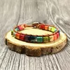 Bracelets 7 Colors Chakra Bracelet Natural Stone Beads Reiki Healing Heart Chakra Yoga Wrap Bracelets For Women Fashion Jewelry Handmade