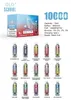 Original old school 10000 Puffs Disposable Vape Pen E Cigarette Rechargeable Battery Airflow Control Mesh Coil 10K 18ml Prefilled 15 Flavors private mold puff 10k