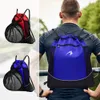 Saco de bola de esporte portátil basquete futebol vôlei armazenamento mochila saco basquete futebol vôlei mochila 240111