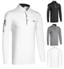 Camisa de golf para hombre Primavera Otoño Invierno Ropa deportiva Camiseta de manga larga Polo elástico Dry Fit para hombre 2207128708948