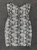 Vestidos casuais 2024 sexy feminino leopardo padrão design mini strapless sem mangas bodycon backless vestido de festa à noite vestidos