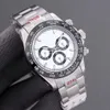 Mężczyźni Watch Pierścień Ceramiczny Automatyczny ruch mechaniczny Sapphire Waterproof Watch zegarek ze stali nierdzewnej gumka zegarek AAA Watch Orologio Men Watch