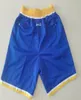 Novos shorts equipe shorts vintage beisebol shorts com zíper bolso correndo roupas cor azul apenas feito tamanho sxxl home7751523