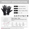 Winter Radfahren Vollfinger Handschuh Touchscreen Warme Handschuhe Frauen Männer Fahrrad Anti-Slip Outdoor Skifahren Reiten Motorrad Fahrrad Handschuhe 240111