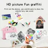 Cattura ricordi con gli accessori Fotocamera a stampa istantanea per bambini - Fotocamera digitale HD 1080p per ragazzi - Regalo perfetto di compleanno o Natale per i bambini