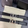 Women Belt Luxury Designer Belt Mens Belt Large Letter Classic Belts Pin Buckle Belt Gold and Silver Buckle Casual Bredd 3,8 cm Storlek 100-125 cm