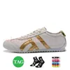 Asics Gel Running Shoes Woman Luxury Brand Trainers Asic Onitsukas Tiger Mexico 66 Vintage Black White【Code ：L】Gold Silver Mens Womens Designer Sneakers