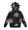 Star 3D Tryckt Y2K Casual Retro Men's Zip Up Hoodie Coats Men Printing Jacket Sweatshirts Bapes Hoodie 3803