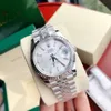 Z oryginalnym pudełkiem wysokiej jakości zegarek 41 mm Prezydent Datejust 116334 Sapphire Glass Asia 904L Mocowanie mechaniczne automatyczne zegarki męskie 07